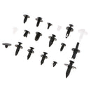 830 Pieces 18 Sizes Push Pin Rivet Retainer Trim Moulding Clips for Ford Nissan