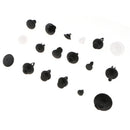 830 Pieces 18 Sizes Push Pin Rivet Retainer Trim Moulding Clips for Ford Nissan