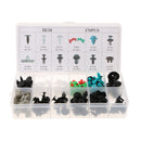 170 Pieces Car Push Pin Rivet Clips with Case for Toyota Honda Buick BMW