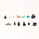 170 Pieces Car Push Pin Rivet Clips with Case for Toyota Honda Buick BMW
