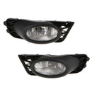 Clear Crystal Lens Driving Fog Lights For 09-11 Honda Civic 4Dr Sedan
