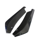 Pair Car Body Rear Bumper Spoilers Lip Splitter Kit Protectors Moulding Trim Made of Durable PP