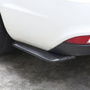 Pair Car Body Rear Bumper Spoilers Lip Splitter Kit Protectors Moulding Trim Made of Durable PP