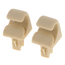 2 Pieces Car inner Sun Visor Clip Hook Bracket For Toyota BYD