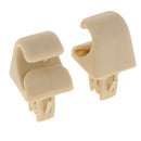 2 Pieces Car inner Sun Visor Clip Hook Bracket For Toyota BYD