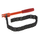 Adjustable Auto Engine Oil Filter Chain Wrench Spanner Remover Equitment 10"