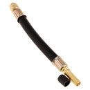 Trucks RV Dual Flexible Tire Wheel Valve Extension Adaptor with Plastic Cap