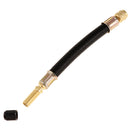 Trucks RV Dual Flexible Tire Wheel Valve Extension Adaptor with Plastic Cap
