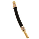 Trucks RV Dual Flexible Tire Wheel Valve Extension Adaptor with Plastic Cap