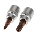 9Pcs Socket End Multi-tooth XZN 1/4 M4-M5-M6 3/8 M8-M10-M12 1/2 M14-M16