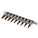 9Pcs Socket End Multi-tooth XZN 1/4 M4-M5-M6 3/8 M8-M10-M12 1/2 M14-M16