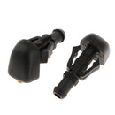 2 Pieces Car Front Windshield Washer Wiper Fluid Spray Jet Nozzles For Ford