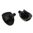 Set 2 Car Front Windscreen Spray Washer Jets Nozzle For Peugeot 206 407