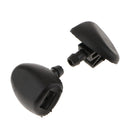 Set 2 Car Front Windscreen Spray Washer Jets Nozzle For Peugeot 206 407