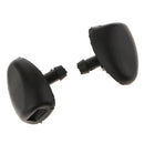 Set 2 Car Front Windscreen Spray Washer Jets Nozzle For Peugeot 206 407