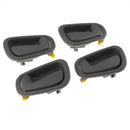4x Car Interior Door Handle Left/Right Side For 98-02 Toyota Corolla Chevrolet