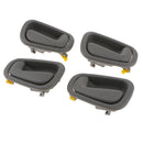 4x Car Interior Door Handle Left/Right Side For 98-02 Toyota Corolla Chevrolet