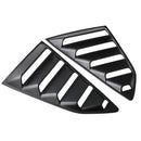 2 Pieces ABS Side Window Quarter Scoop Louver Cover Vent Trim Car Styling Sticker for Camaro