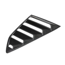 2 Pieces ABS Side Window Quarter Scoop Louver Cover Vent Trim Car Styling Sticker for Camaro