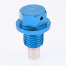 M12x1.75 Auto Car Magnetic Oil Drain Plug Bolt Screw Sump Nut Blue
