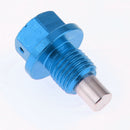 M12x1.75 Auto Car Magnetic Oil Drain Plug Bolt Screw Sump Nut Blue