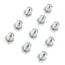 10PCS M14*1.5 Auto Car Magnetic Oil Pan Drain Plug Bolt Gasket Fits Audi VW