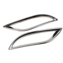 2 Pieces Auto Car Rear Bumper Fog Light Cover Trim For Chevrolet Malibu XL 2016-2018