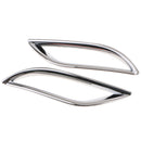 2 Pieces Auto Car Rear Bumper Fog Light Cover Trim For Chevrolet Malibu XL 2016-2018