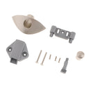 Push Button Catch Pop Up Locks Knob Latch Camper RV Boat Cabinet Sliver Gray