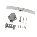 Boat Motorhome Drawer Door Arc Push Button Pull Catch Lock 160MM Holespacing