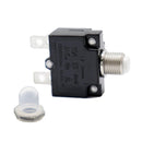 Circuit Breaker 10AMP Push Button Resettable Thermal Panel Mount AC 125/250V