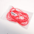 Car Interior Moulding Trims, 16.4Ft/5meters, Clear Red, Fits Most Cars