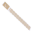 Temporary Car Parking Card Car Mobile Phone Number Card Gold
