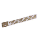 Temporary Car Parking Card Car Mobile Phone Number Card Gold