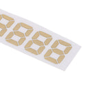 Temporary Car Parking Card Car Mobile Phone Number Card Gold