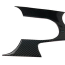 Carbon Fiber Shift Gear Panel Trim Cover Sticker For Ford Mustang 2015-2017