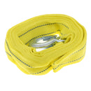 4m Heavy Duty Car Tow Rope Strap Belt Nylon With Strong Hook Towing Cable