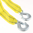 4m Heavy Duty Car Tow Rope Strap Belt Nylon With Strong Hook Towing Cable