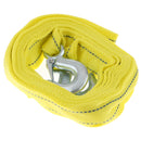 4m Heavy Duty Car Tow Rope Strap Belt Nylon With Strong Hook Towing Cable