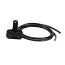 Motorcycle CNC Aluminium Alloy Rocker Switches 22mm Handlebar Headlight