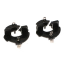 Pair H7 LED Bulb Headlight Holder Adaptor Conversion Kit For VW Golf MK5