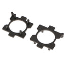 Pair H7 LED Headlight Bulb Retainers Holder For Mazda CX5 CX7 Low Beam