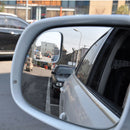 1 Pair Adjustable Blind Spot Mini Round Rearview Mirrors 360 Degree
