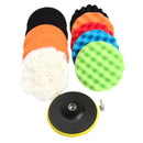 11 Pieces 6 Inch Polishing Pad Polishing Pads Kit Set For Polishing Buffer