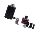Universal Aluminum Engine Baffled MINI Oil Separator Catch Can Filter 180ML