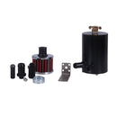 Universal Aluminum Engine Baffled MINI Oil Separator Catch Can Filter 180ML