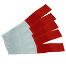 5 Pieces Car Safety Warning Night Reflective Tape Strip Stickers Red & White