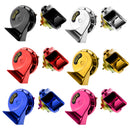 Dual-tone Snail Universal Electric Horn 12V 115 dB Car Truck Auto Gold