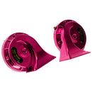 Dual-tone Snail Universal Electric Horn 12V 115 dB Car Truck Auto Purple