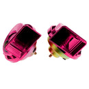 Dual-tone Snail Universal Electric Horn 12V 115 dB Car Truck Auto Purple